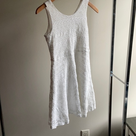 THE CHILDREN’S PLACE white lace party dress 10 12